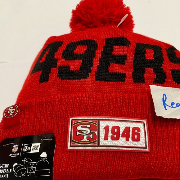 RARE 100% New Era 2019 San Francisco 49ers ALT Sport Knit Winter Hat Beanie Home
